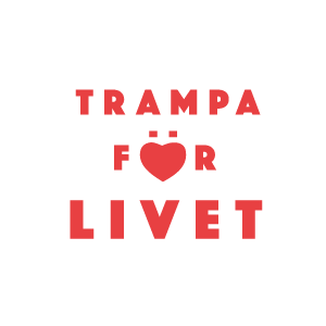 Här skulle Trampa för livets logotyp visats.